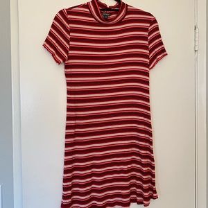 striped tshirt dress